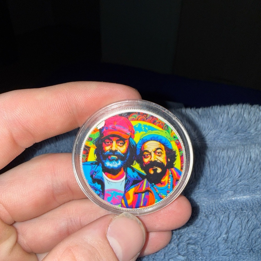 Cheech and Chong 1oz sliver Coin